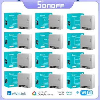 1-10PCS SONOFF Mini R2 WIFI išmanusis jungiklis Išmaniųjų namų nuotolinio valdymo 2 krypčių valdymo laikmatis Belaidis 
