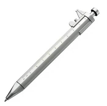 1 kompiuteris Nieuwe daugiafunkcis gelis Inkt Pen Schuifmaat Roller Ball Pen Briefpapier Balpen 0,5 mm Drop Shipping