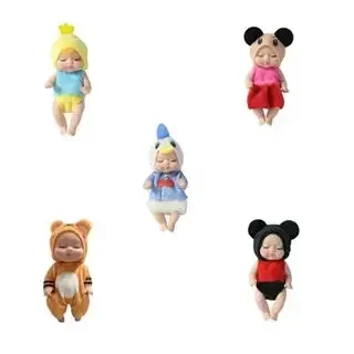 11*5CM Mažylio miego lėlių modeliavimas Atgimimas Ramina plastikinius PVC žaislus ir drabužius mergaitei