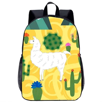16 colių kupranugario kaktuso kuprinė berniukams mergaitės vaikai mokyklinis krepšys lengvas krepšys vyrai lauko kelioninis krepšys nešiojamas kompiuteris sportinės kuprinės