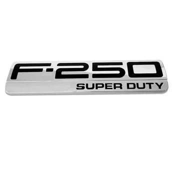 1pairx plastikinis F-250 F250 Super duty automobilio emblemos ženklelis Emblema Emblema Individualūs vandeniui atsparūs lipdukai