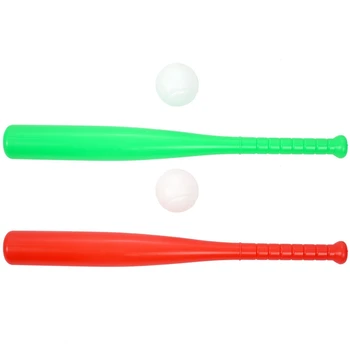 2Rinkinys Souviner Beisbolo lazda Sportiniai žaislai Vaikų žaislai Beisbolo lazda Žalia ir Raudona