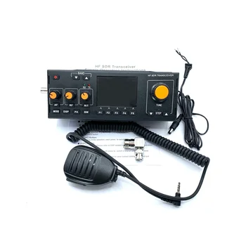 -918 Plus HF SDR siųstuvas-imtuvas MCHF-QRP siųstuvas-imtuvas mėgėjiškas trumpųjų bangų radijas su mikrofono įkrovikliu 3.4AH JAV kištukas