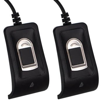 ABGZ-2X kompaktiškas USB pirštų atspaudų skaitytuvo skaitytuvas Patikima biometrinės prieigos kontrolės lankomumo sistema