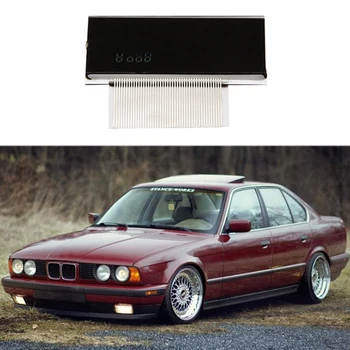 Automobilio spidometro LCD ekranas + juostinis kabelis BMW E34 1988-1995