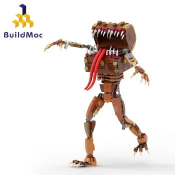BuildMoc Mimic Chest Demo Yaranzo Monster Building Blocks Kit for Dragons Pirate Final Treasure Box Bricks Žaislas vaikams Dovana