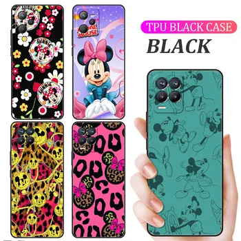 Case For Oppo Realme 8 Pro C21Y GT Neo 2 3 8i C21 7 Master 9 9i 6 C3 C35 C12 C11 Soft Silicone Phone Cover Cartoon Minnie Mouse