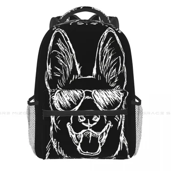 Cool DOG Casual Knapsack for Men Women Shiba Inu Student Books Backpack School Laptop Bag Soft Rucksack