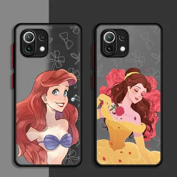 Disney Ariel Princess telefono dėklas, skirtas Xiaomi Mi 11T 13 Ultra 10T 9T 11 Lite 5G 10T Lite 12 13 Pro 12T Pro 12X smūgiams atsparus dangtelis