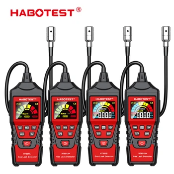 dujų nuotėkio detektoriaus analizatorius: HT601A, HT601B 9999 ppm, 20% LEL LCD garso ir ekrano signalizacija, degus degus gamtinio metano testeris