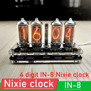 DYKB 4 skaitmenų IN-8 Nixie laikrodis IN8 nixie laikrodis