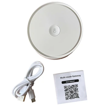Graffiti Smart Home Wireless Multi-Mode Gateway Bluetooth Zigbee Dual-Mode App Sound Light Prompt