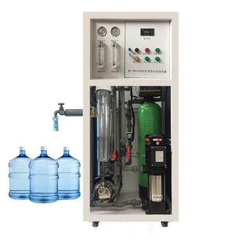 Komercinis vandens valytuvas atvirkštinis osmosas 250LPH 500LPH pramoninės vandens valymo mašinos osmoseur RO sistema