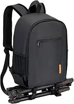 Kuprinė Fotoaparato krepšys Profesionali fotoaparato kuprinė su lietaus dangteliu Nešiojamojo kompiuterio skyrius Neperšlampama fotografijos kuprinė