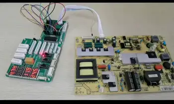 LCD televizoriaus maitinimo šaltinio testeris daugiafunkcis maitinimo plokštės įrankis Integruotas skaitmeninis ekranas Analoginis valdiklis
