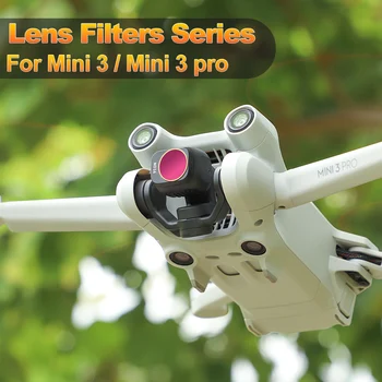 Mini 3 Pro filtrų komplektas DJI Mini 3 Pro/Mini 3 Priedai Mavic fotoaparatas Drone Lens Kit MCUV CPL ND 4/8/16/32 Optinis stiklas