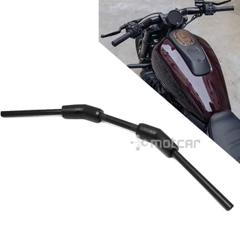 Motociklas 7/8'' 22mmBlack Heavy Duty Steel Front Lenktas vairo vilkimo strypas Harley Sportster S 1250 RH1250S 2021-22