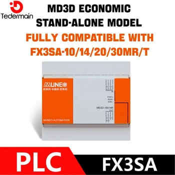 Muneo PLC MD3D serija yra visiškai suderinama su Mitsubishi FX3SA serijos programos universaliu prieinamu išplėtimo moduliu