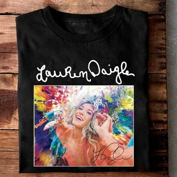 Nauji Lauren Daigle albumo marškinėliai Juodos medvilnės dydžio S-3XL marškinėliai Dovana gerbėjams