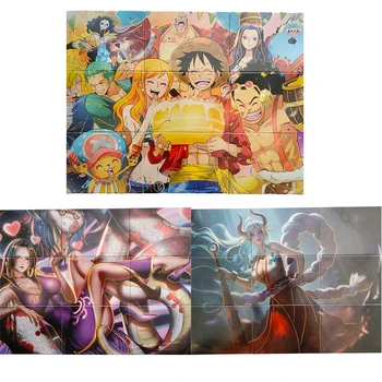 One Piece your SSR Series Rare Collection Flash Card Luffy Anime personažai Bronzing Cartoon Toy Card Kalėdų dovana