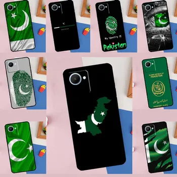 Pakistano vėliava Realme 11 9 10 Pro Plus GT Neo 5 3 2 T C11 C15 C21Y C25s C30 C31 C33 C35 C55 Telefono dėklas