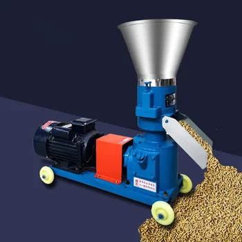 Pašarų mašina Padavimo granulių mašina Mažas namų ūkis 220V Sausas šlapias Dvejopo naudojimo naminis 60kg/h-80kg/h