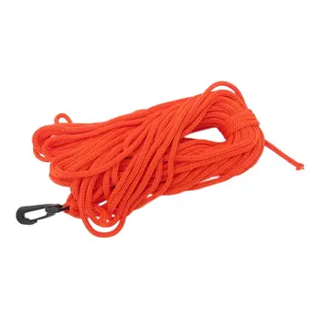 Plūduriuojanti plūduriuojanti virvė Oranžinė poliesterinė plūduriuojanti virvė Saugos įranga 21M Virvė Nešiojama nardymui Nemokamas nardymas Plaukimas Nardymo priedai