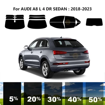 Precut nanokeramikos automobilis UV langų atspalvio rinkinys Automobilinė langų plėvelė AUDI Q3 4 DR visureigiui 2013-2018