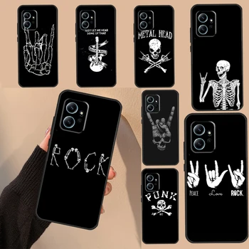 Punk roko dėklas Xiaomi Redmi Note 12 Pro 8 9 10 11 Pro 12S 10S 11S 9S Redmi 12C 10A 9C 10C Cover