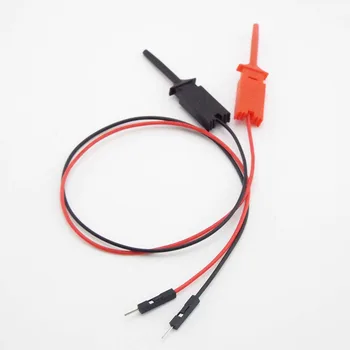 Test Hook Clip Male Female Cable Line Connector Testing Equipemnt Hook Type for Probes Logic Analyzers Instrumentation T1