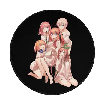The Quintessential Quintuplets Mouse Pad Comic Kawaii Pattern Rubber Mousepad For Office Home Computer Comfort Funny Mouse Mats