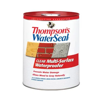 Thompson's WaterSeal Multi-Surface Waterproofer Wood Finish, Clear, 5 galonų