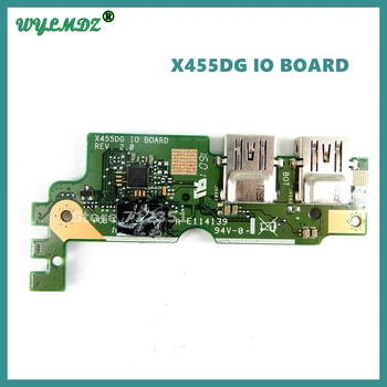 X455DG IO BOARD REV 2.0 skirta Asus X455DG X455D X455 x455YI X455Y IO plokštės USB plokštė 100% gerai