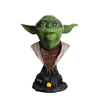 Žvaigždžių karai Jedi riteris Yoda GK Dervos statula Veiksmo figūrėlės Žaislinės anime lėlės dovana