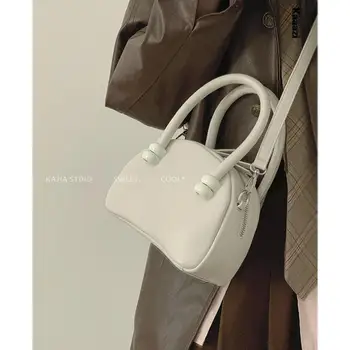 Classic Versatile INS Crossbody Bag Seashells Rankinės moterims Odinės piniginės Elegantiškos rankinės per petį Mada Prabangus dizaineris